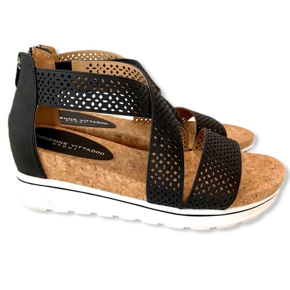 Adrienne Vittadini Shoes - Adrienne Vittadini Wedge Sandal Cheery Cork 8M